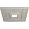 Ekena Millwork Eris Ceiling Medallion (Fits Canopies up to 9 7/8"), 18"W x 18"H x 3 1/2"ID x 1 1/8"P, Pot of Cream CM18ERPCF - alternate 2